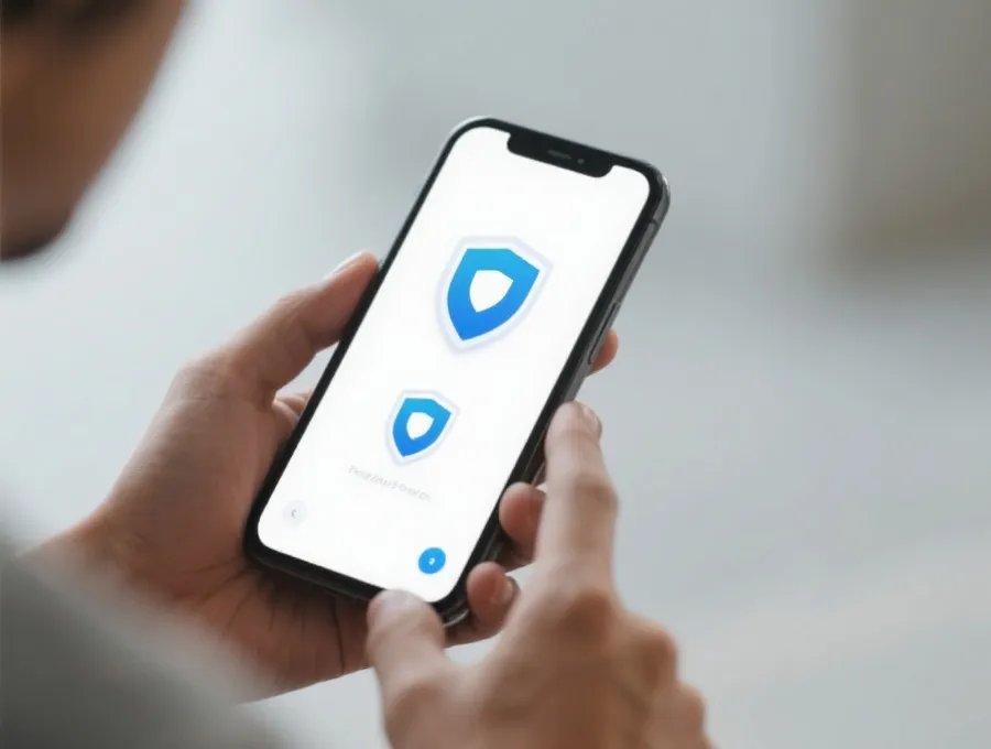 安全使用移动设备示意图